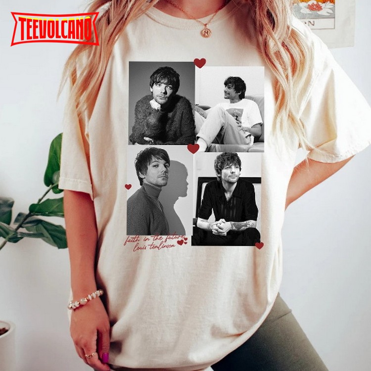 Louis Tomlinson Vintage T-Shirt, Louis Tomlinson Faith In The Future Unisex T Shirt