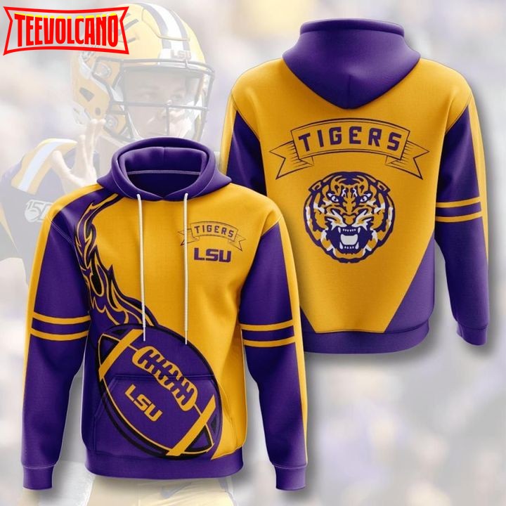 Lsu Tigers 3D Printed Hoodie