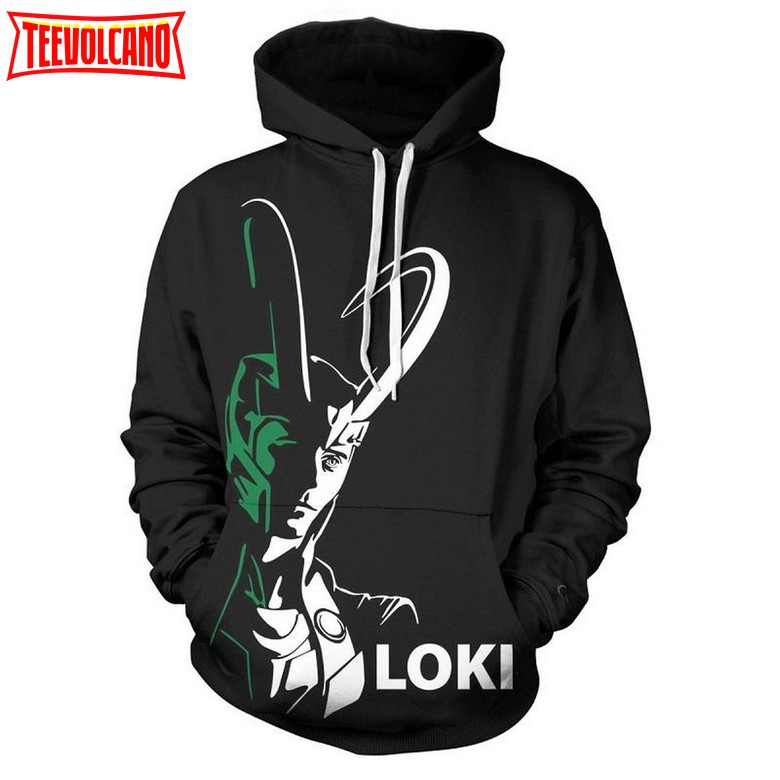 Marvel Avengers Loki 3D Printed Hoodie