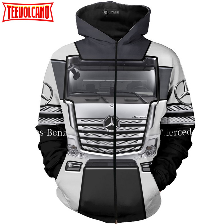 Mercedes Benz 3D Printed Hoodie