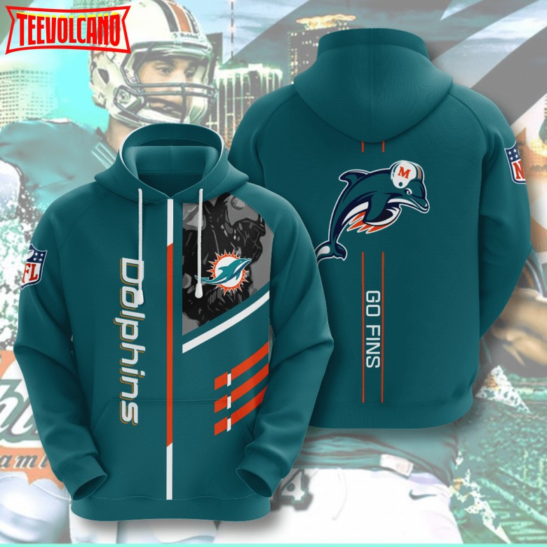 Miami Dolphins Nfl Miami Dolphins Apparel 19380 3D Hoodie