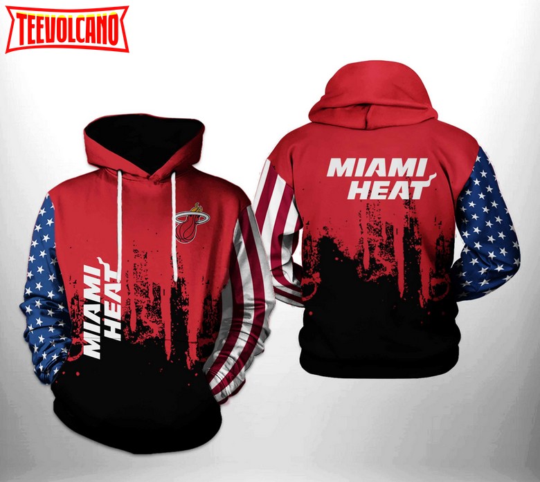 Miami Heat NBA Team US 3D Printed Hoodie