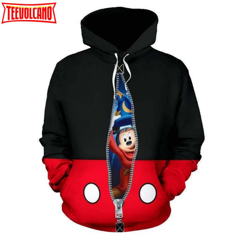 Mickey Fantasia 3D Printed Hoodie