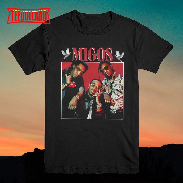 Migos Vintage T Shirt 90S Inspired DESIGN THROWBACK Classic T-Shirt