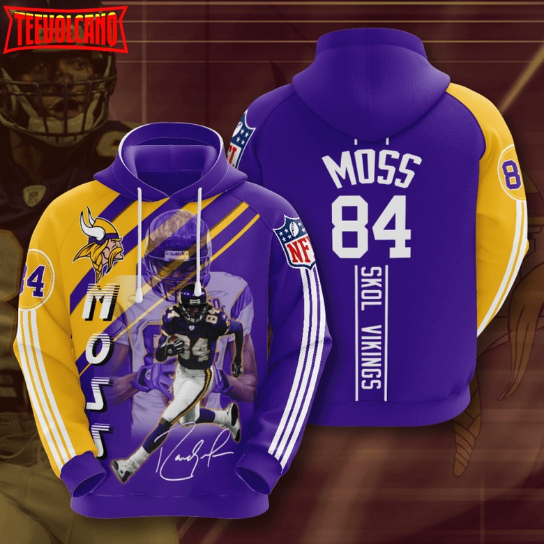 Minnesota Vikings 3D Printed Hoodie