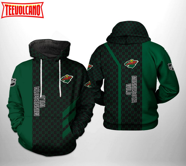 Minnesota Wild NHL 3D Printed Hoodie