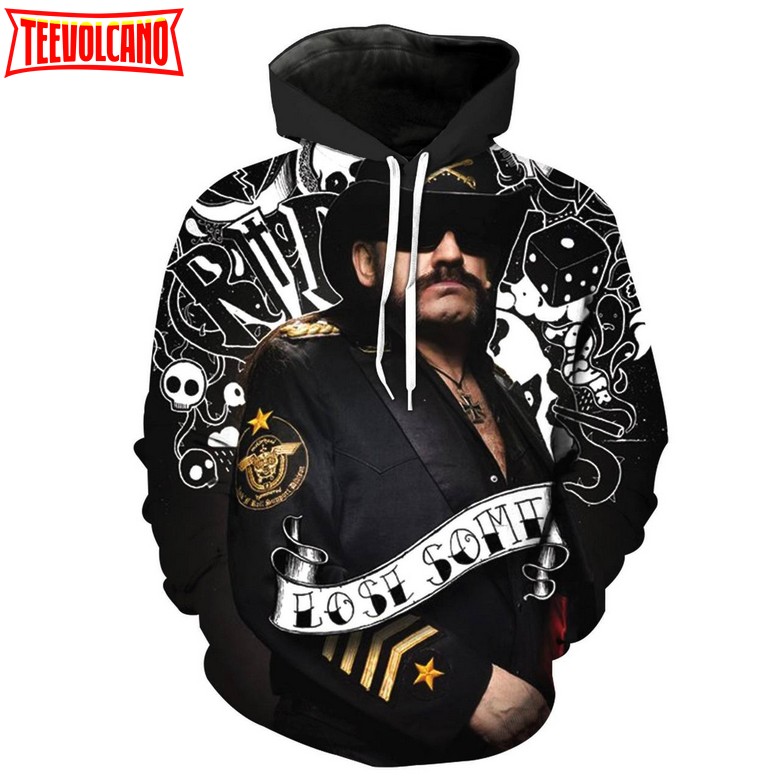 Motorhead 3D Printed Hoodie