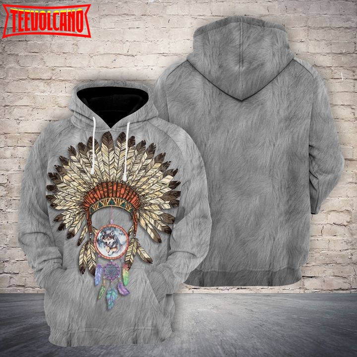 Native American 3D Printed Hoodie