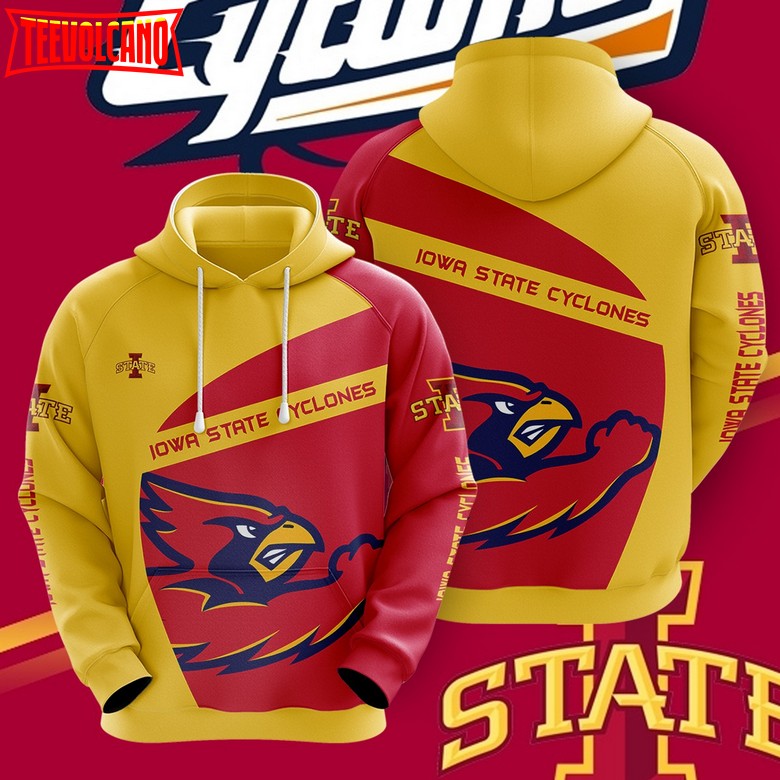 Ncaa Iowa State Cyclones 3D Printed Hoodie