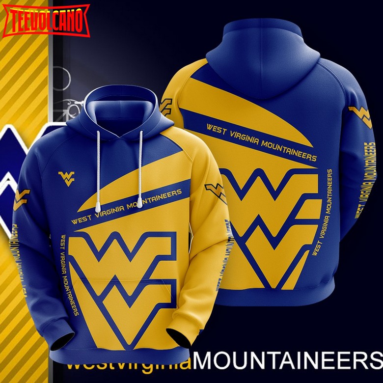 Ncaa West Virginia Mountaineers 3D Printed Hoodie