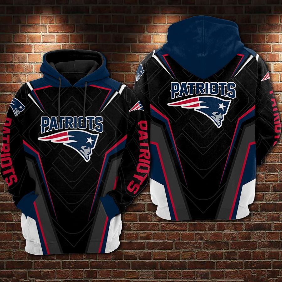 New England Patriots 3D Printed Hoodie