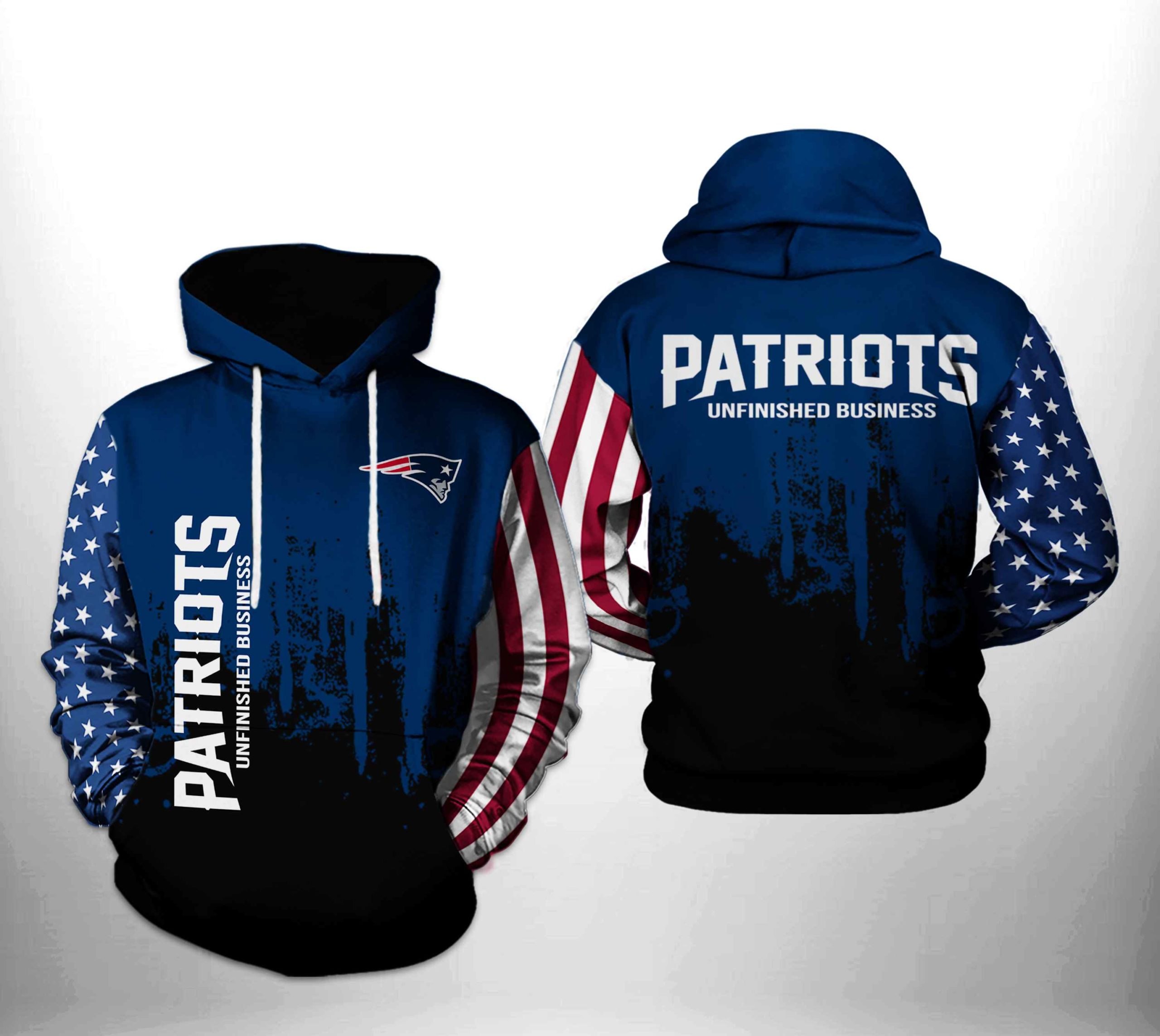 New England Patriots NFL Team US 3D Printed Hoodie