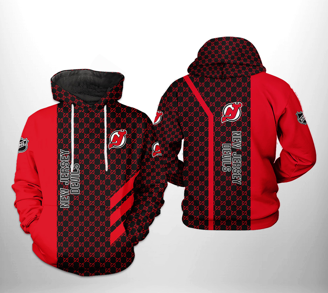 New Jersey Devils NHL 3D Printed Hoodie