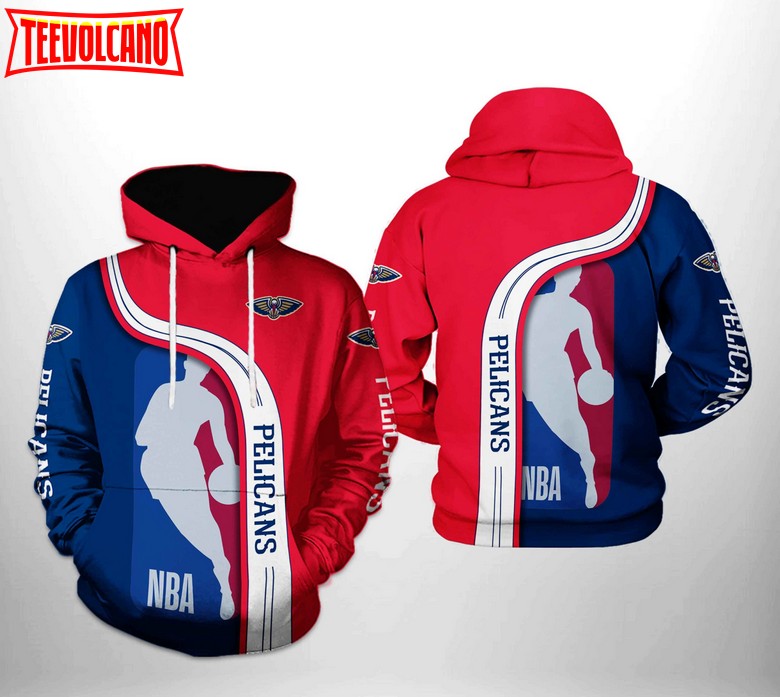 New Orleans Pelicans NBA Team 3D Printed Hoodie