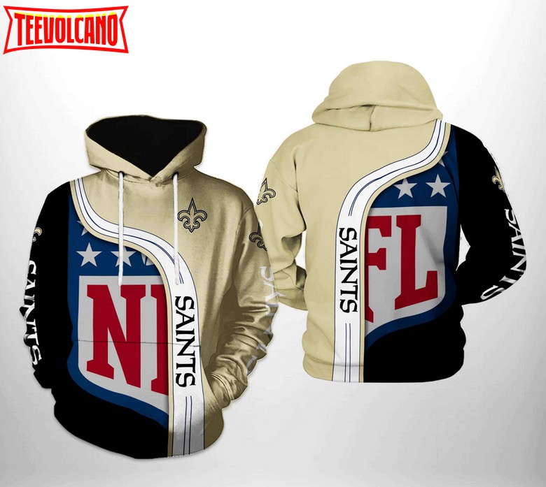 New Orleans Saints NFL Team 3D Printed Hoodie