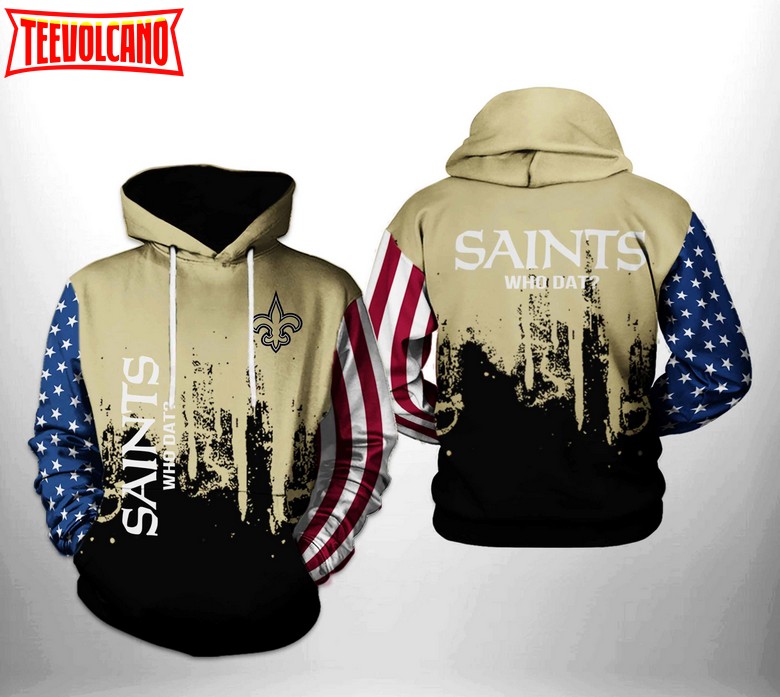 New Orleans Saints NFL Team US 3D Printed Hoodie