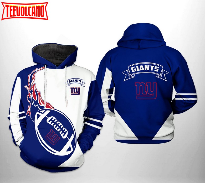 Personalized NFL New York Giants Alternate 3D Printed Hoodie T