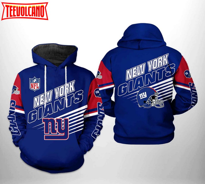 New York Giants NFL Team 3D Printed Hoodie