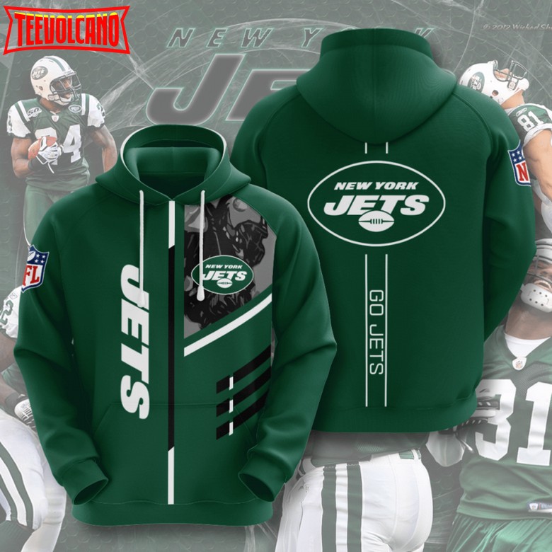 New York Jets American Football 3D Printed Hoodie