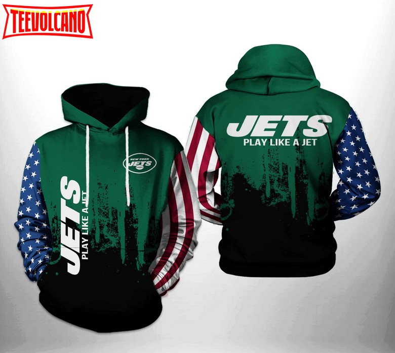 New York Jets NFL Team US 3D Printed Hoodie