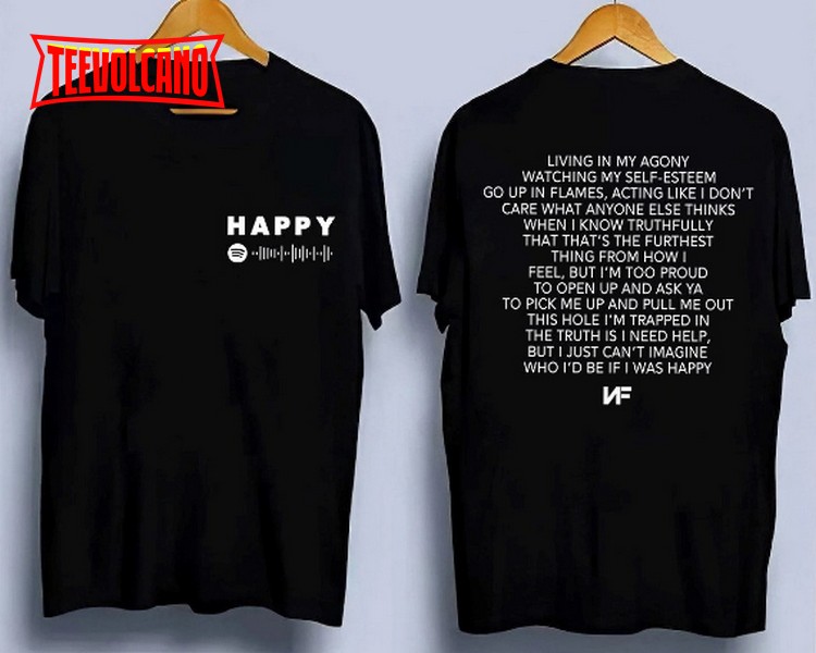 NF Shirt, NF Happy Shirt, NF Rapper Music Shirt