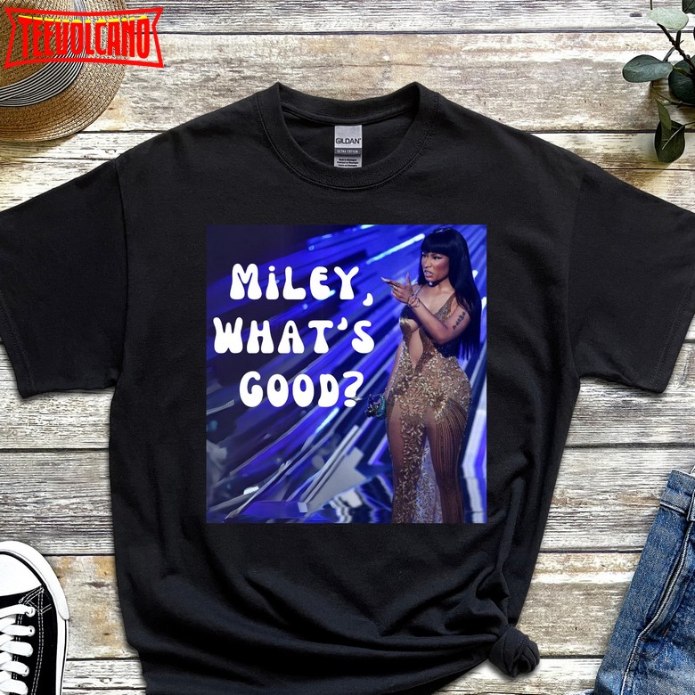 Nicki Minaj Miley Whats Good Shirt, Pink Friday 2 shirt, Nicki Minaj Tour T-Shirt