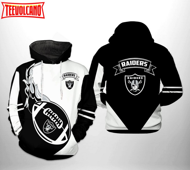 Oakland Raiders NFL Classic 3D Printed Hoodie