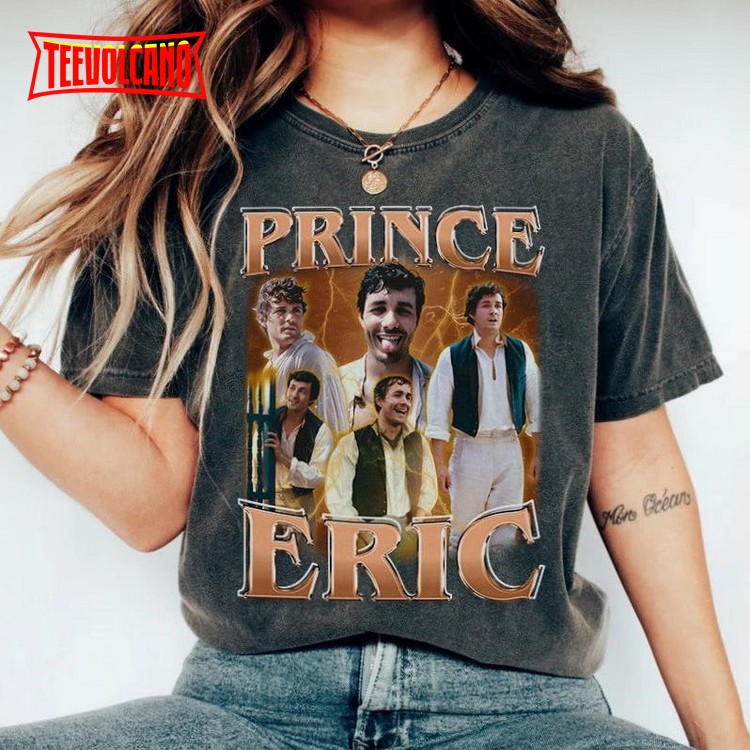 Prince Eric 90s Inspired Vintage T-Shirt, Actor Jonah Hauer King Shirt