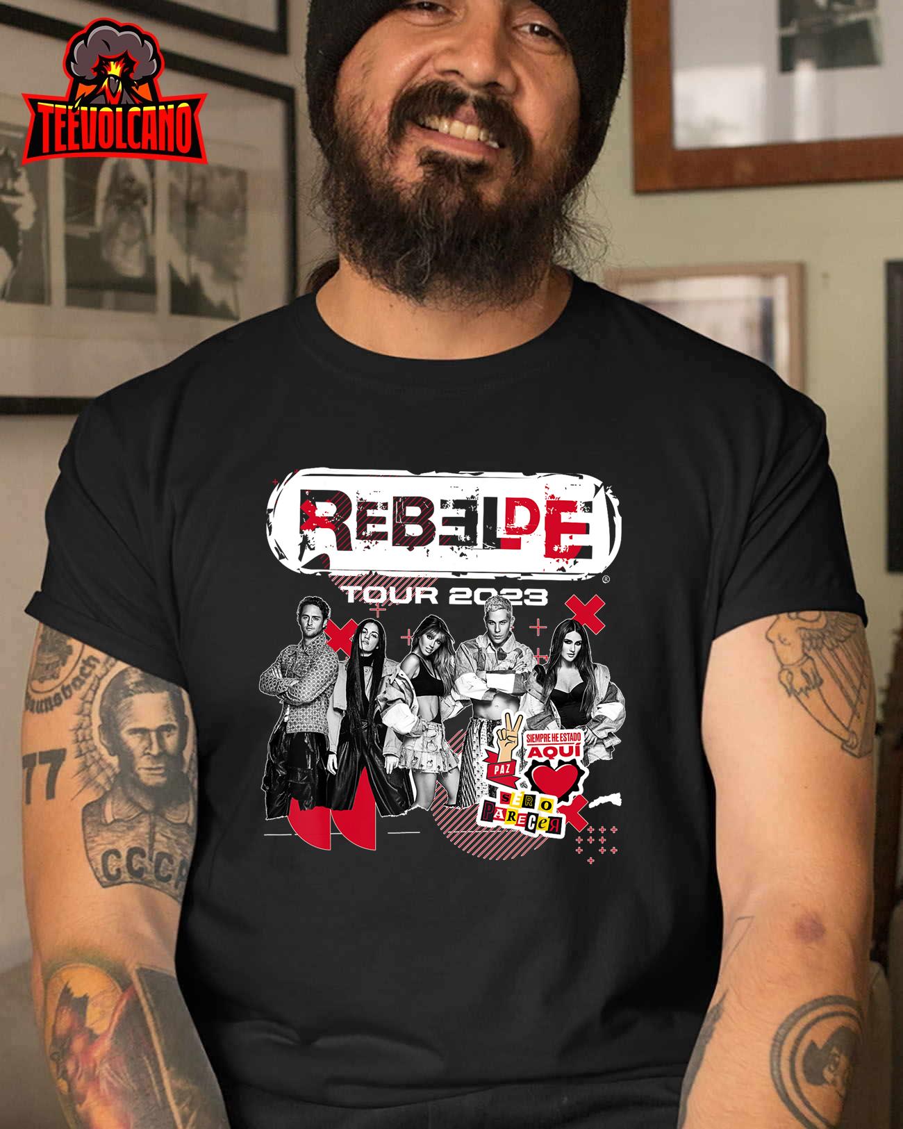 RBD Rebelde Tour 2023, Rebelde Concert. T-Shirt