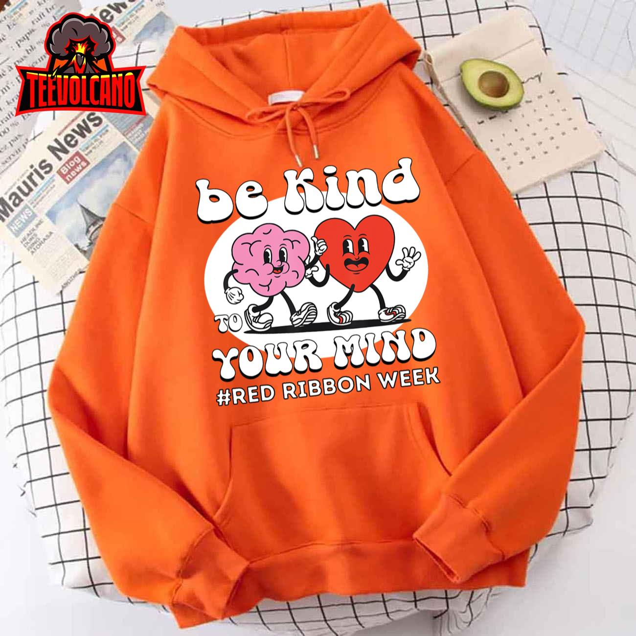 Red Ribbon Week – Be Kind To Your Mind Kids Boys Girls T-Shirt