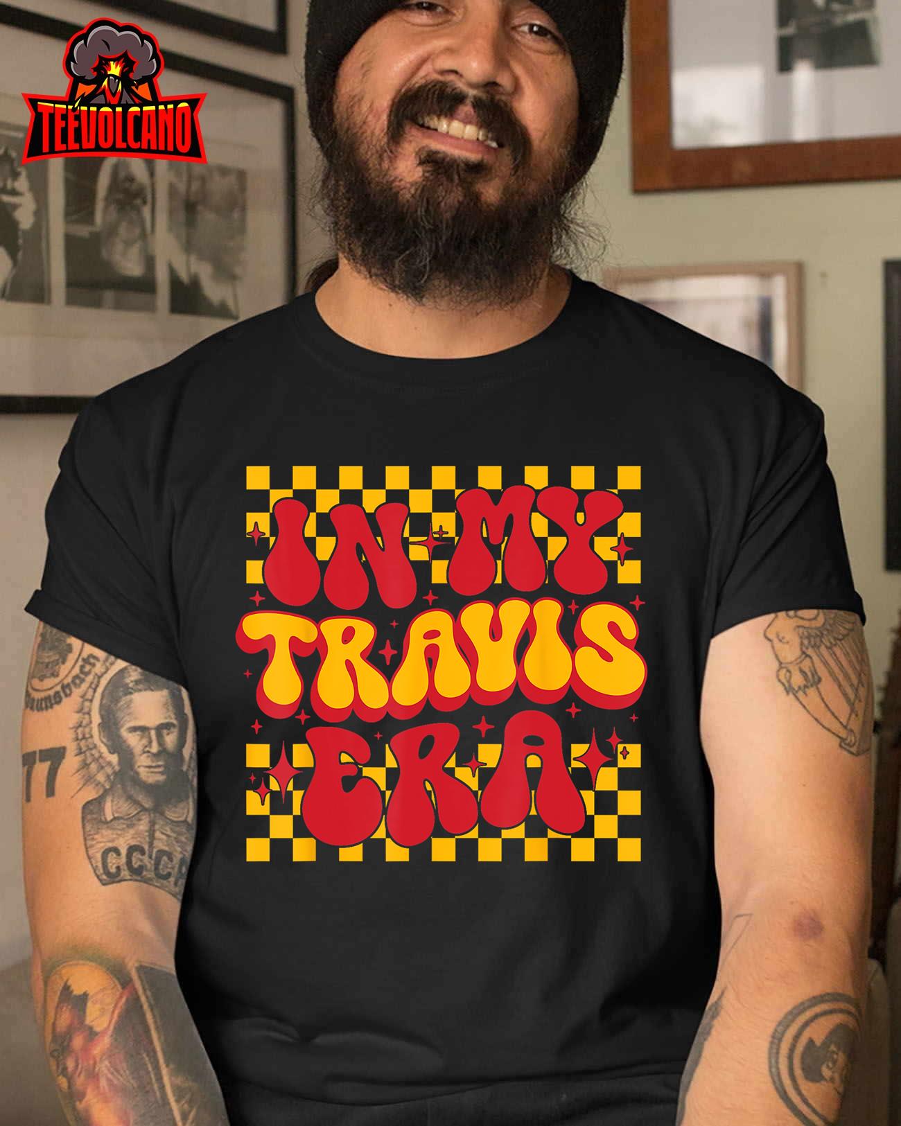 Retro Groovy In My Travis Era Unisex T-Shirt