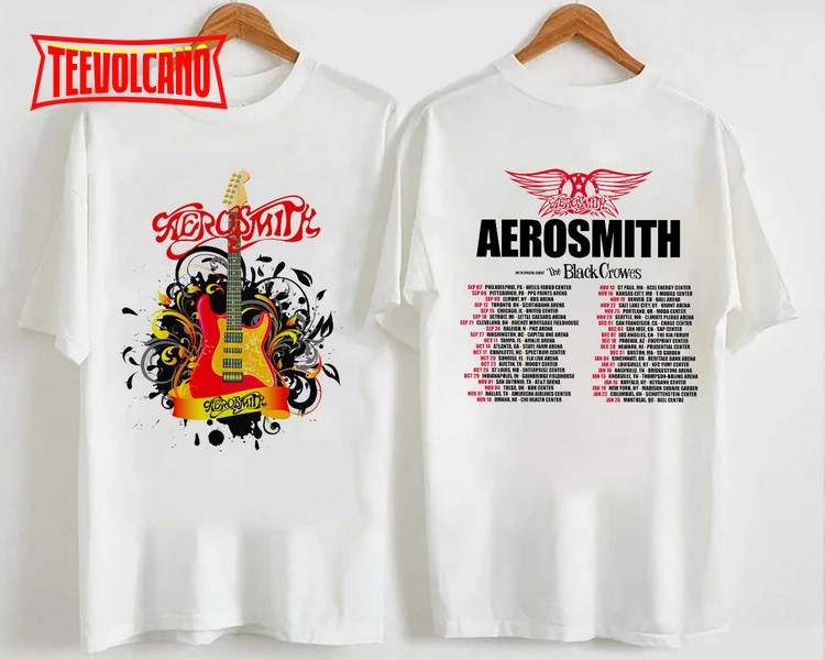 Rock Band Aerosmith Band 2023 Tour Shirt