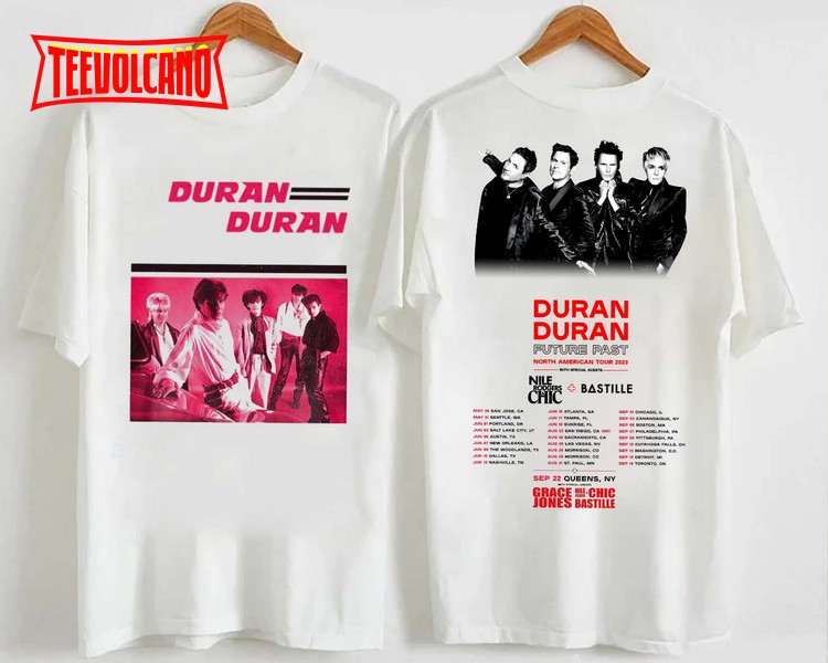 Rock Band Duran Duran Tour Shirt, Future Past Tour 2023 Duran Duran Shirt