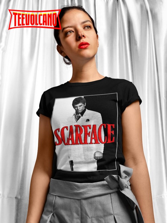 Scarface Soft T-Shirt, Scarface Movie Poster T Shirt