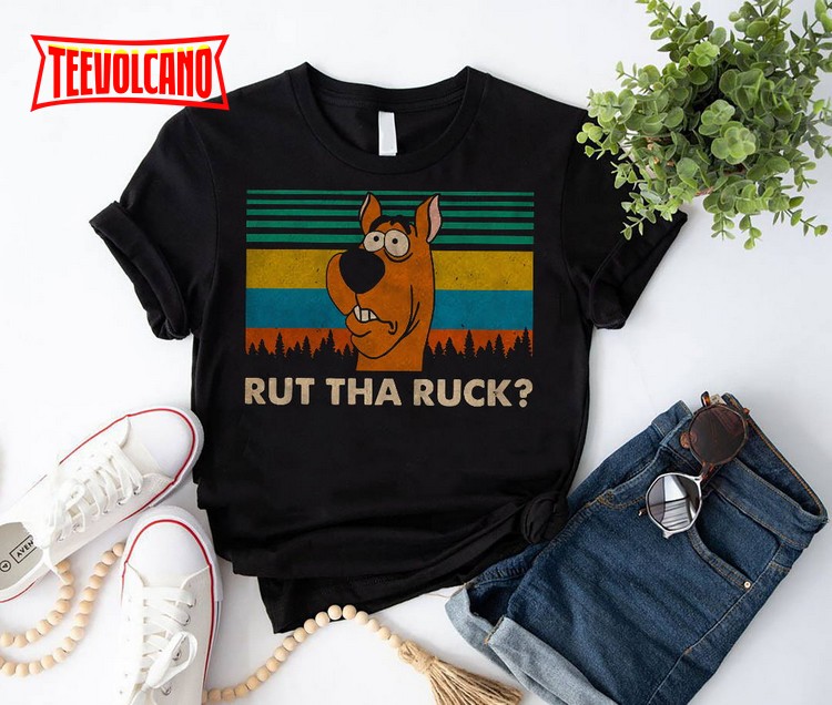 Scooby Doo Rut Tha Ruck Funny Dog Vintage Retro T-Shirt