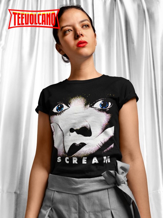 Scream Movie Poster T Shirt, 90s Movie Shirt