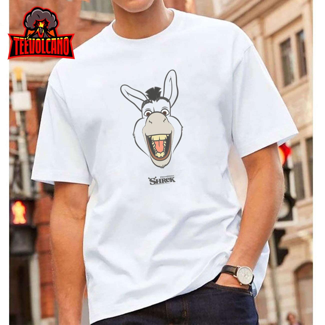 Shrek Donkey Big face T-Shirt