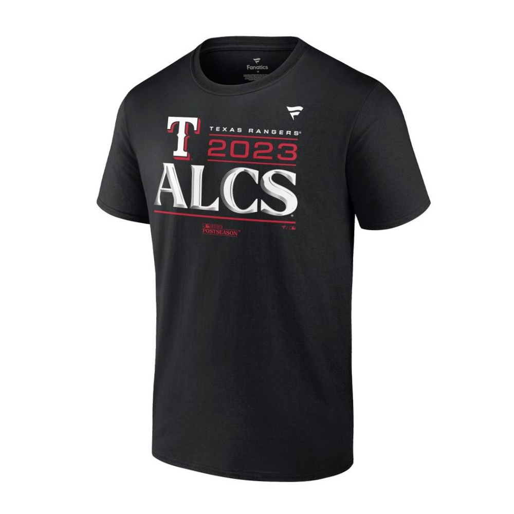 Texas Rangers 2023 ALCS Locker Room T-Shirt