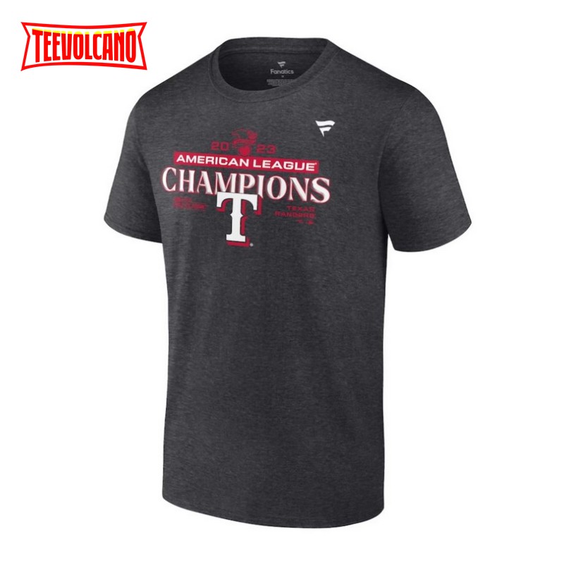 Texas Rangers 2023 American League Champions Locker Room T-Shirt