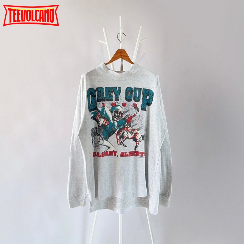 90s Calgary, Albert Grey Cup CFL Unisex T Shirt Sweatshirt