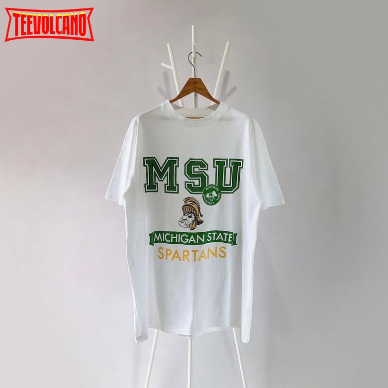 90s Michigan State University MSU Spartans Unisex T Shirt Sweatshirt