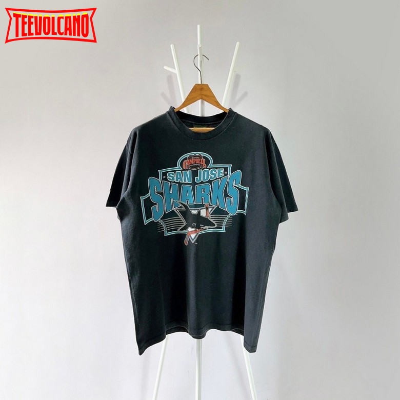 90s San Jose Sharks  NHL Unisex T Shirt Sweatshirt