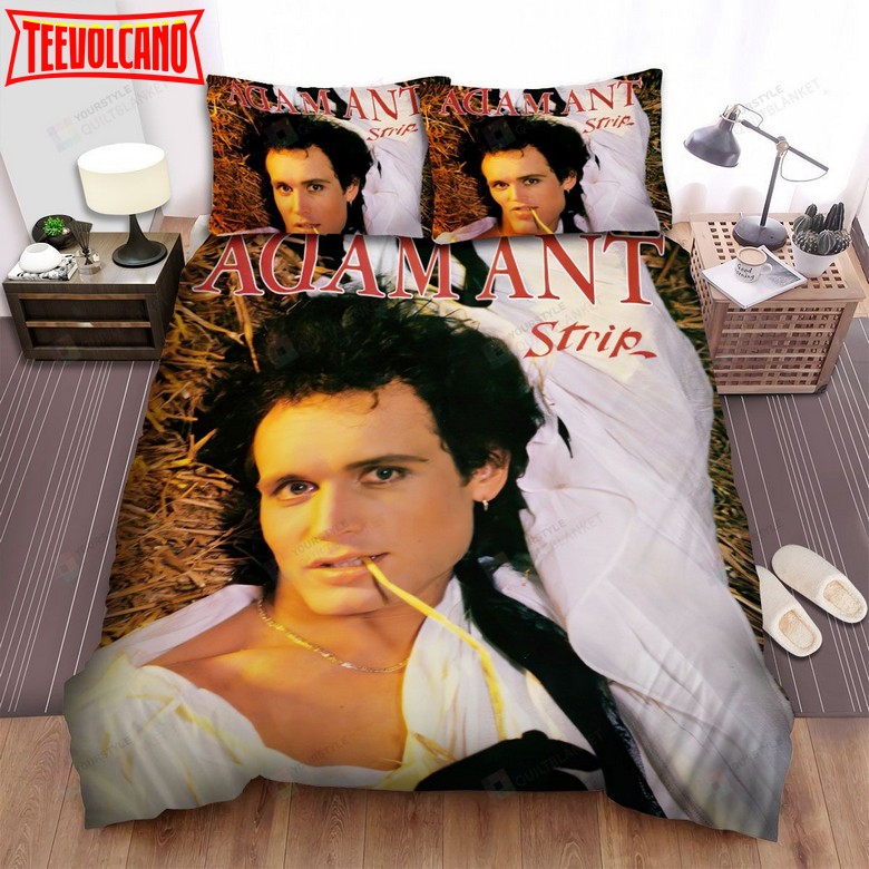 Adam Ant Album Strip Bed Sheets Spread Comforter Duvet Cover Bedding Sets