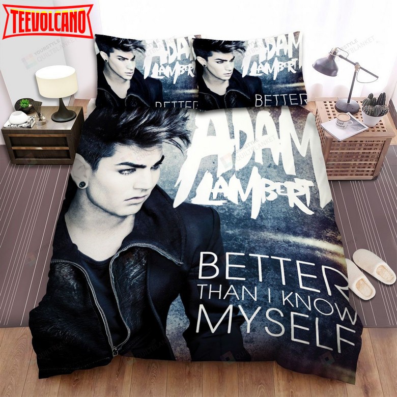 Adam Lambert Better Than I Know Myself Album Cover Bedding Sets