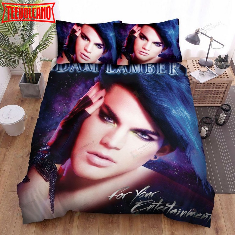 Adam Lambert For Your Entertainment Album Cover Bedding Sets