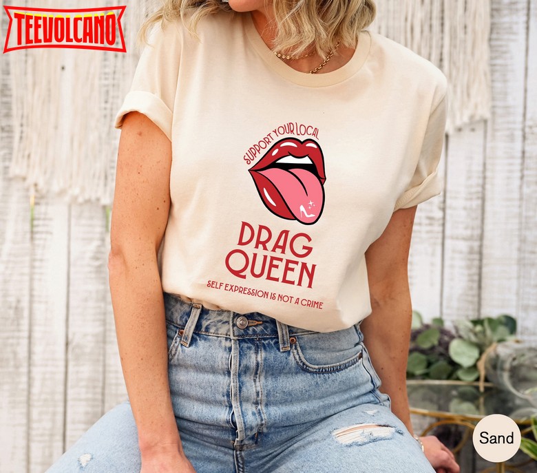 Aesthetic LGBTQ Shirt, Cute Drag Queen Shirt, Support Drag Hoodie