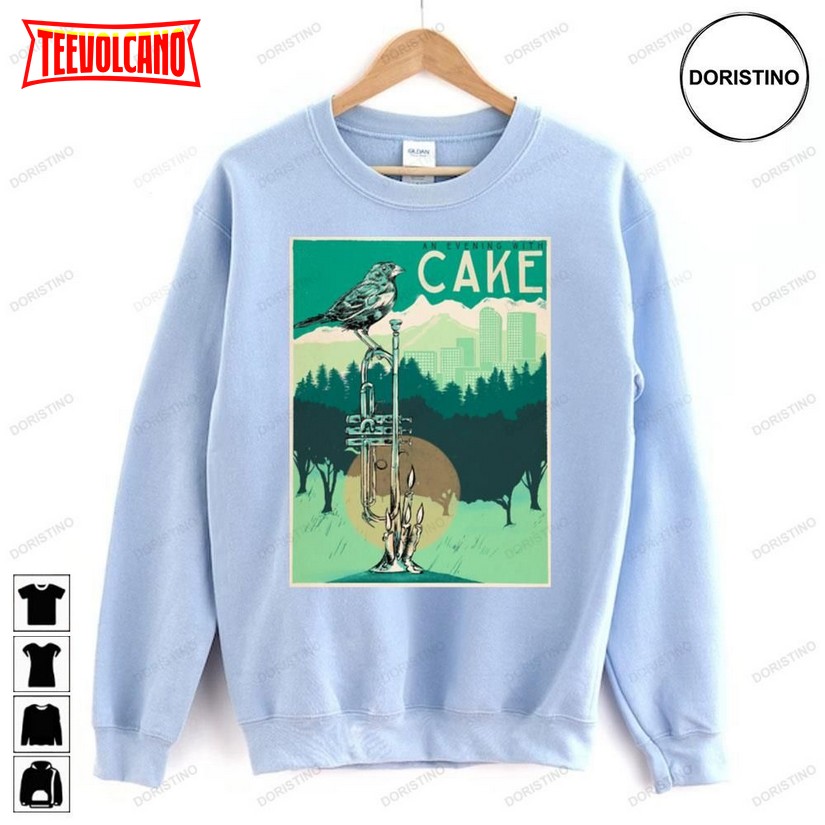 An Evening With Cake Limited Edition T-shirts