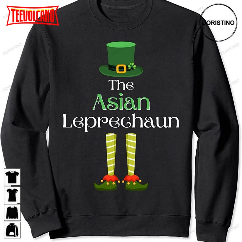 Asian Leprechaun Matching Family Group St Patricks Day Unisex T-shirts