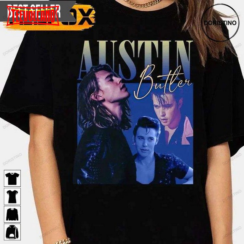 Austin Butler Elvis Movie Film Actor Unisex Doristino Unisex T-shirts