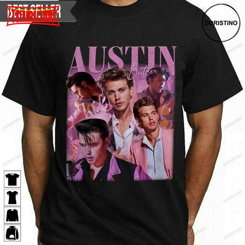 Austin Butler Elvis Presley Doristino Limited Edition T-shirts